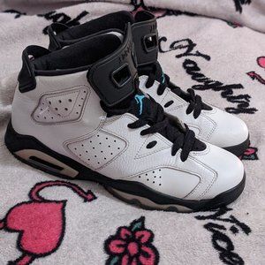 Jordan Retro 7 white black and teal